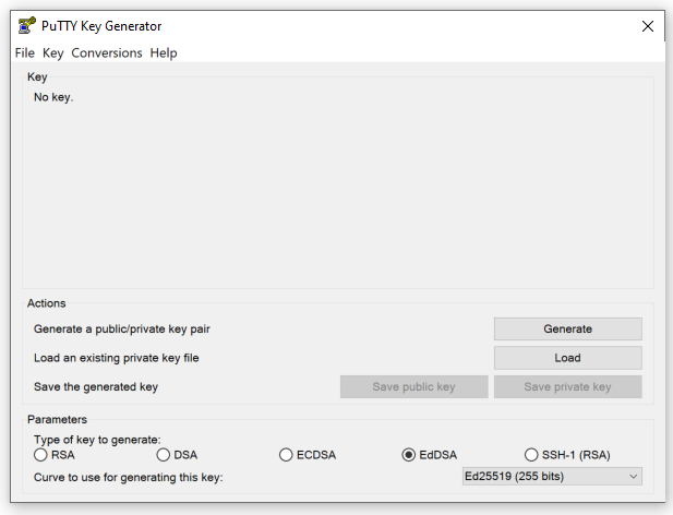 PuTTYgen